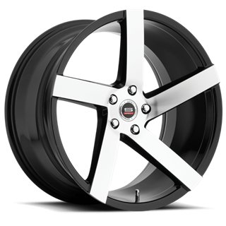 SPEC-1 RACING | SPM-80 20x9 ET32 - Gloss Black Machined
