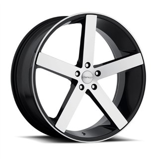 SPEC-1 RACING | SP-5 22x9 ET35 - Gloss Black Machined