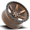 VORTEK | VRT-602 18x9 ET-12 - Matte Bronze With Black Bead Ring