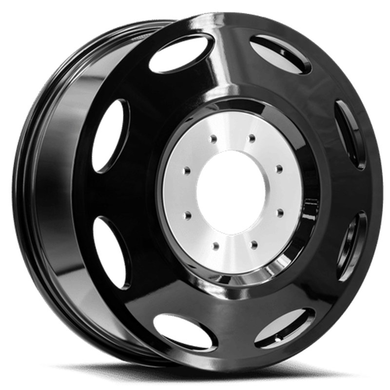 XF OFFROAD | DUALLY INNER-GB 22x8.25 ET100 - Gloss Black Dually