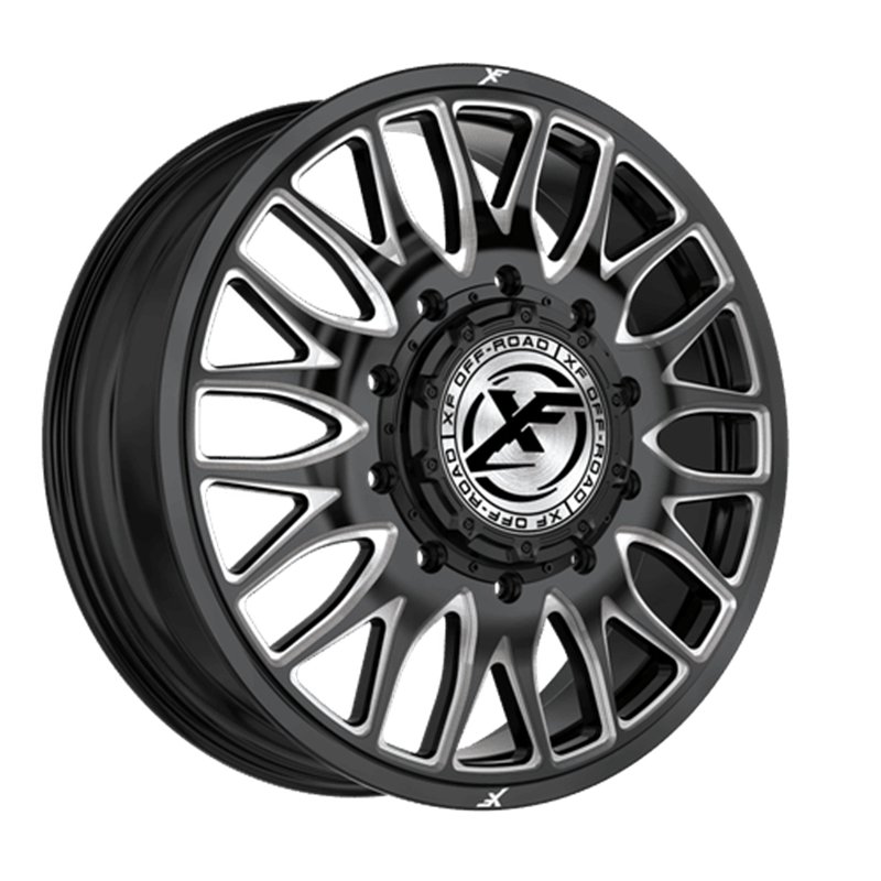 XF OFFROAD | XF-240GBML-F 20x8.25 ET110 - Gloss Black Milled
