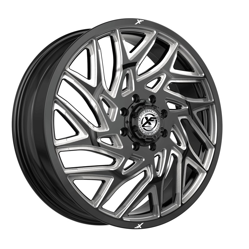 XF OFFROAD | XF-229GBML-F 26x8.25 ET110 - Gloss Black Milled