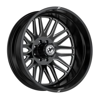 XF OFFROAD | XF-240 22x10 ET-24 - Gloss Black Milled