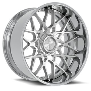 SENTALI BARREL FORGED XTREME | BFX5 22x10 ET-24 - Polished Lip / Brushed Centre