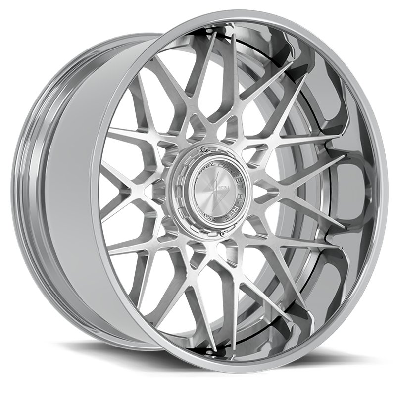 SENTALI BARREL FORGED XTREME | BFX5 22x10 ET-24 - Polished Lip / Brushed Centre