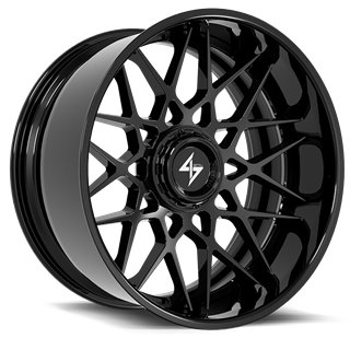SENTALI BARREL FORGED XTREME | BFX5 22x10 ET-24 - Gloss Black