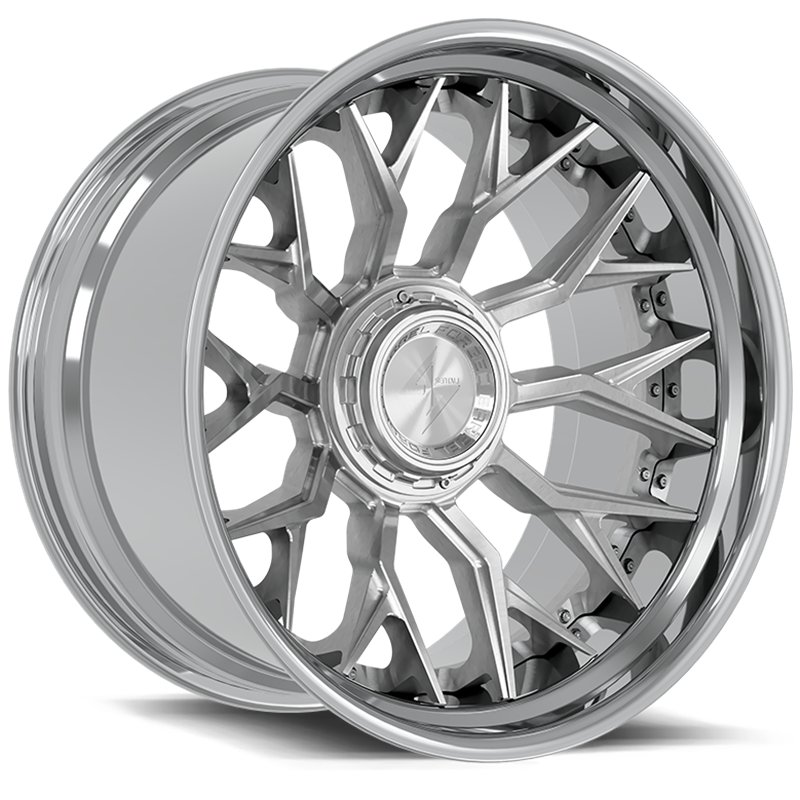 SENTALI BARREL FORGED XTREME | BFX2 22x12 ET-44 - Polished Lip / Brushed Centre