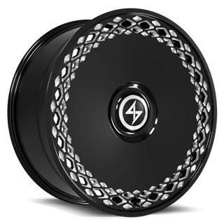 SENTALI LUXX | CORAL REEF 22x10.5 ET35 - Gloss Black Milled