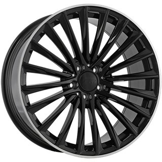 ART Replica | REPLICA 339 20x9.5 ET45 - Gloss Black - Machined Lip