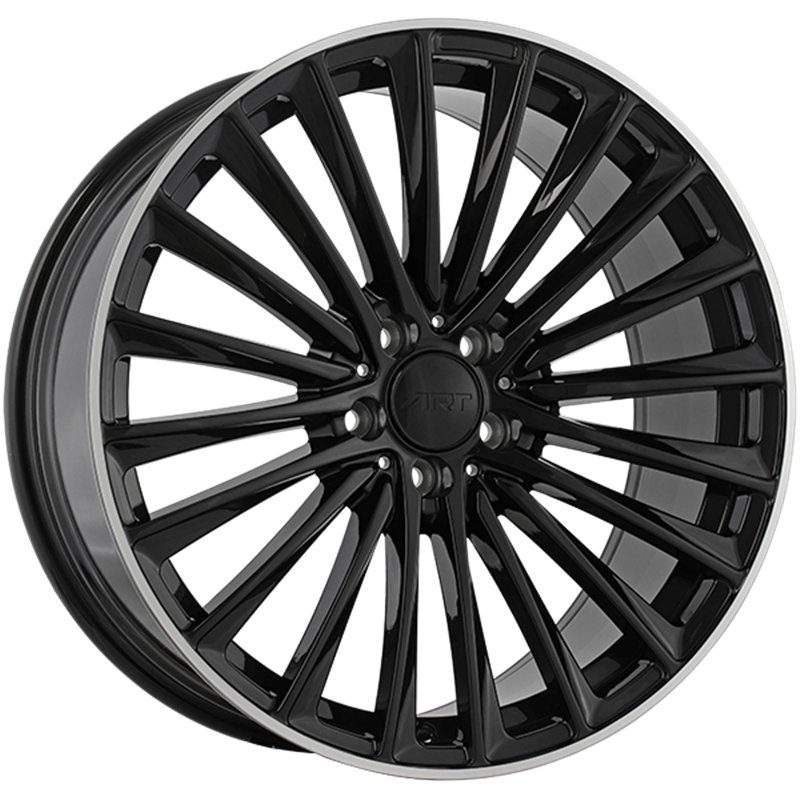 ART Replica | REPLICA 339 20x9.5 ET45 - Gloss Black - Machined Lip