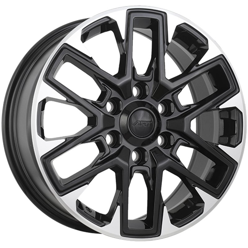 ART Replica | REPLICA 409 18x7.5 ET40 - Gloss Black - Machined Face