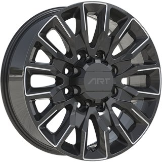 ART Replica | REPLICA 414 20x8.5 ET47 - Gloss Black - Milled Edge