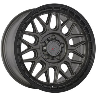 Forged Wheels | XR11 17x9.0 ET10 - Satin Gray - Black Lip