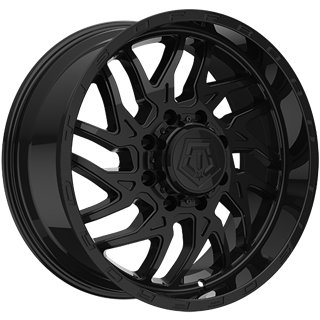 TIS Wheels | 544 22x10.0 ET10 - Gloss Black