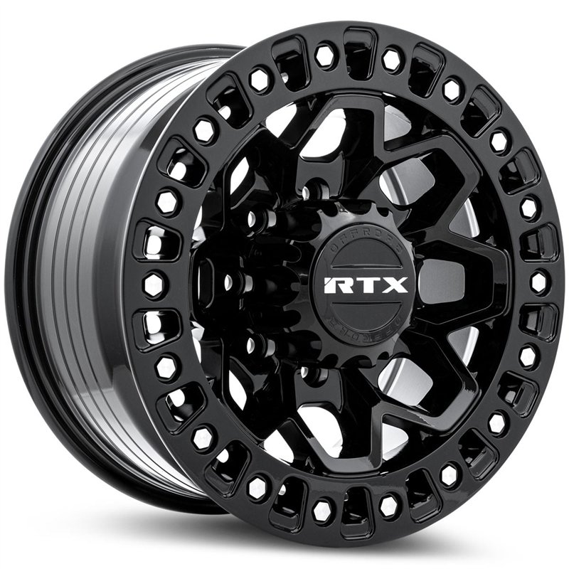 RTX | Zion 17x9.0 ET-15 - Gloss Black Milled Rivet