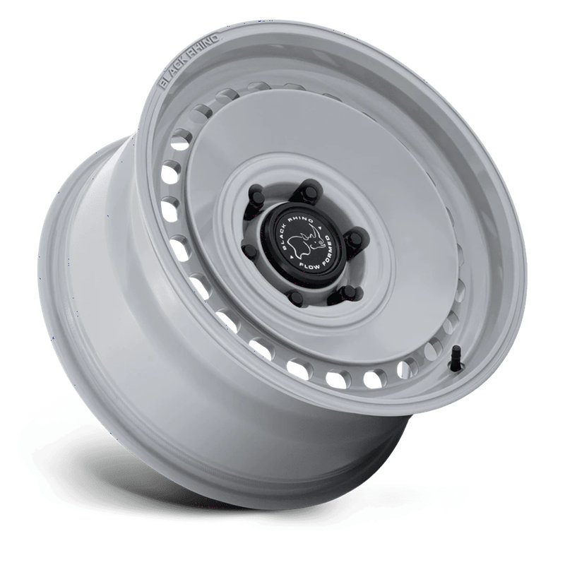 Black Rhino Hard Alloys | BR036 BASIN 17x8 ET32 - GRAYSPACE