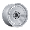 Black Rhino Hard Alloys | BR036 BASIN 17x8.5 ET0 - GLOSS SILVER W/ MACHINED FACE