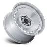 Black Rhino Hard Alloys | BR036 BASIN 17x8.5 ET0 - GLOSS SILVER W/ MACHINED FACE