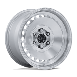 Black Rhino Hard Alloys | BR036 BASIN 17x8.5 ET25 - GLOSS SILVER W/ MACHINED FACE