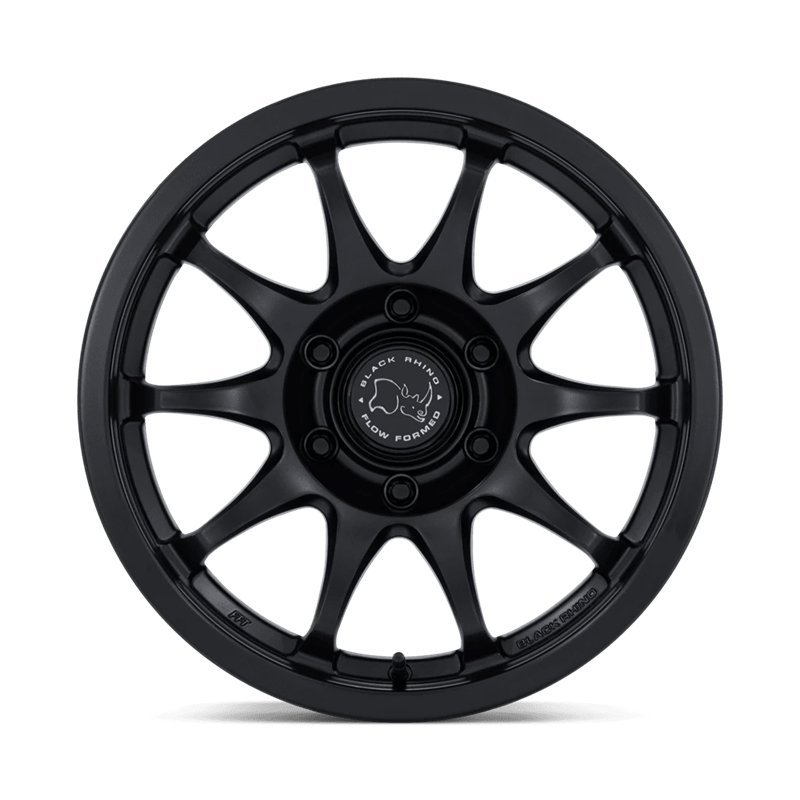 Black Rhino Hard Alloys | BR038 RONIN 17x8.5 ET0 - MATTE BLACK