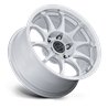 Black Rhino Hard Alloys | BR038 RONIN 17x8.5 ET0 - GLOSS SILVER W/ MACHINED FACE