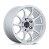 Black Rhino Hard Alloys | BR038 RONIN 17x8.5 ET25 - GLOSS SILVER W/ MACHINED FACE
