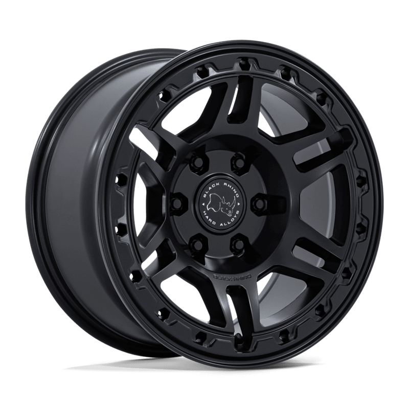 Black Rhino Hard Alloys | BR039 VANGUARD 17x8.5 ET0 - MATTE BLACK