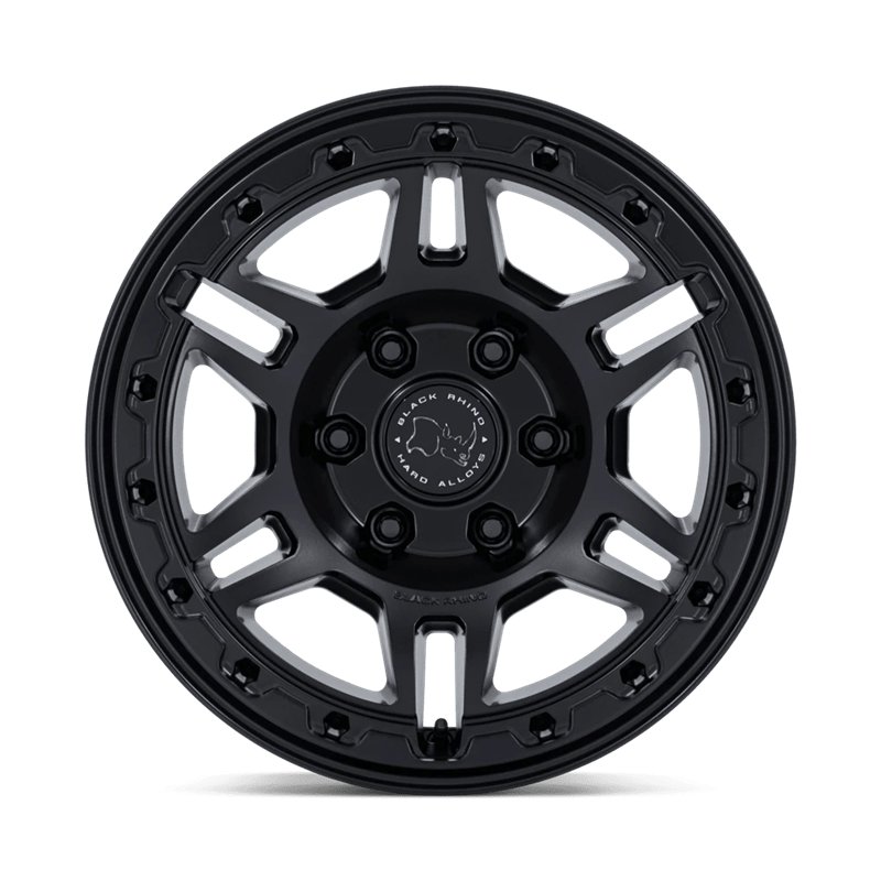 Black Rhino Hard Alloys | BR039 VANGUARD 20x9 ET15 - MATTE BLACK