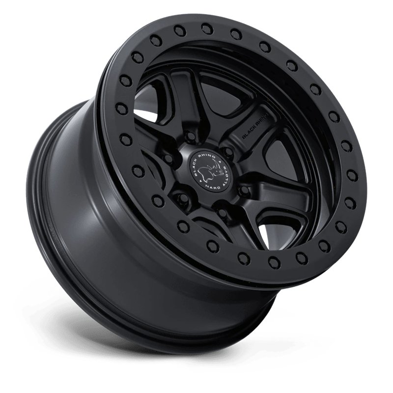 Black Rhino Hard Alloys | BR200 ECHO TRAIL LOCK BEADLOCK 18x9 ET12 - MATTE BLACK