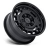 Black Rhino Hard Alloys | BR600 VAGABOND 17x8.5 ET0 - MATTE BLACK W/ GLOSS BLACK LIP