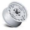 Black Rhino Hard Alloys | BR600 VAGABOND 17x8.5 ET25 - GLOSS SILVER W/ MACHINED FACE