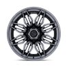 Fuel Off-Road | FC404 MUTINY 22x10 ET0 - GLOSS BLACK BRUSHED DARK TINT