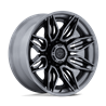 Fuel Off-Road | FC404 MUTINY 22x10 ET-18 - GLOSS BLACK BRUSHED DARK TINT