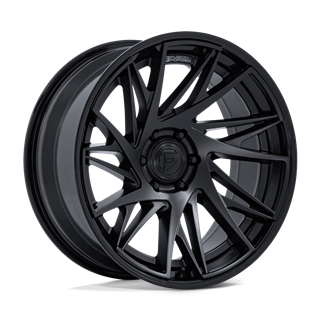 Fuel Off-Road | FC405 DYNAMO 20x9 ET1 - MATTE BLACK W/ GLOSS BLACK LIP