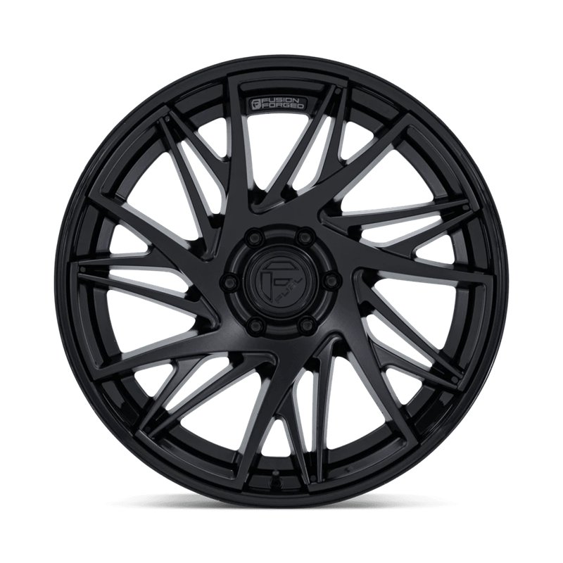 Fuel Off-Road | FC405 DYNAMO 20x9 ET1 - MATTE BLACK W/ GLOSS BLACK LIP
