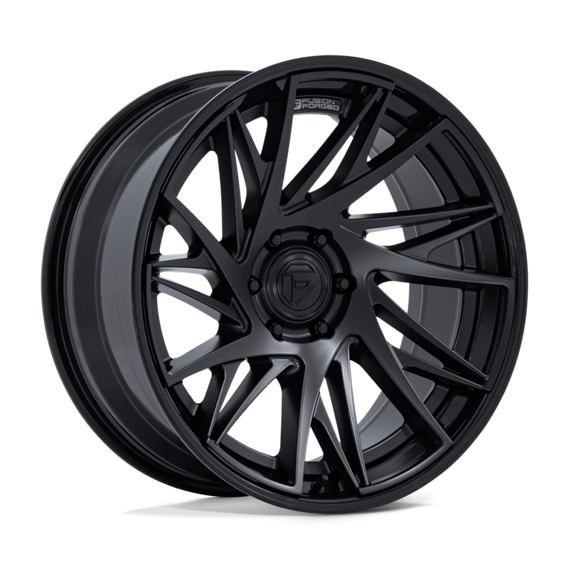 Fuel Off-Road | FC405 DYNAMO 22x10 ET-18 - MATTE BLACK W/ GLOSS BLACK LIP