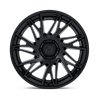 Fuel Off-Road | FC405 DYNAMO 22x10 ET-18 - MATTE BLACK W/ GLOSS BLACK LIP