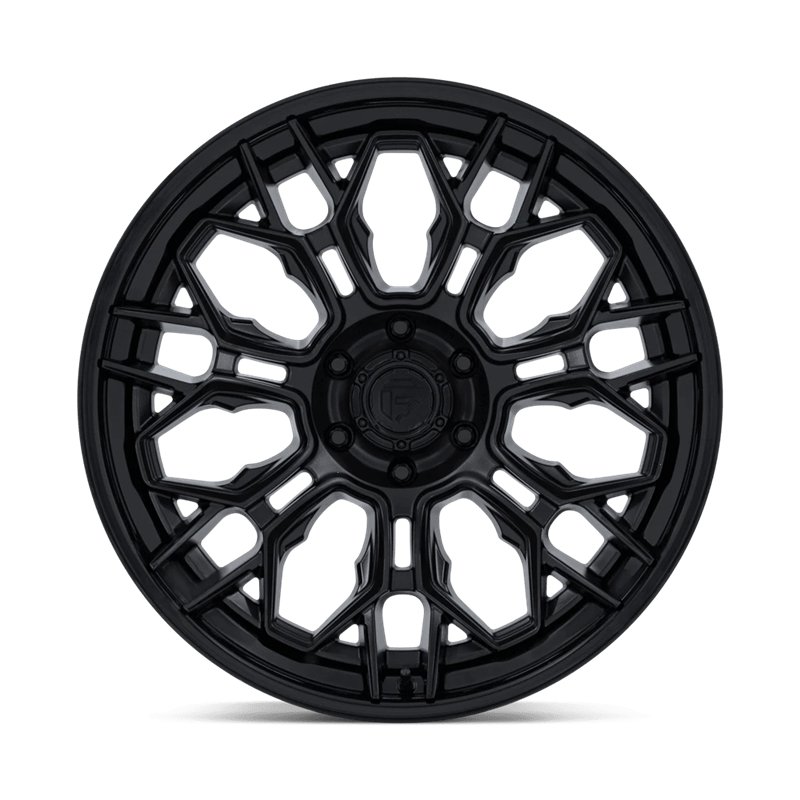 Fuel Off-Road | FC409 HIVE 22x10 ET-18 - MATTE BLACK W/ GLOSS BLACK LIP