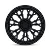 Fuel Off-Road | FC409 HIVE 22x9.5 ET20 - MATTE BLACK W/ GLOSS BLACK LIP