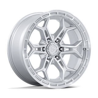 Fuel Off-Road | FC896 HEATHEN 20x9 ET20 - GLOSS SILVER W/ MACHINED FACE