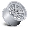 Fuel Off-Road | FC902 SPUR 17x8.5 ET25 - GLOSS SILVER W/ MACHINED FACE