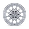 Fuel Off-Road | FC902 SPUR 17x8.5 ET25 - GLOSS SILVER W/ MACHINED FACE