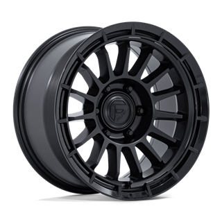 Fuel Off-Road | FC905 ASCEND 17x9 ET1 - MATTE BLACK W/ GLOSS BLACK LIP