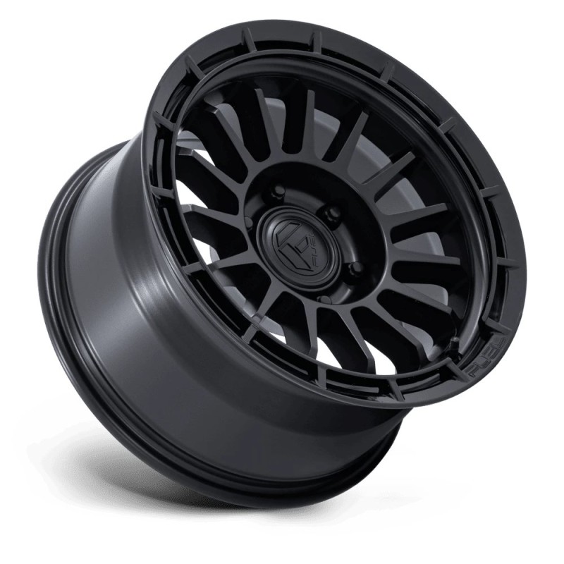 Fuel Off-Road | FC905 ASCEND 20x9 ET1 - MATTE BLACK W/ GLOSS BLACK LIP