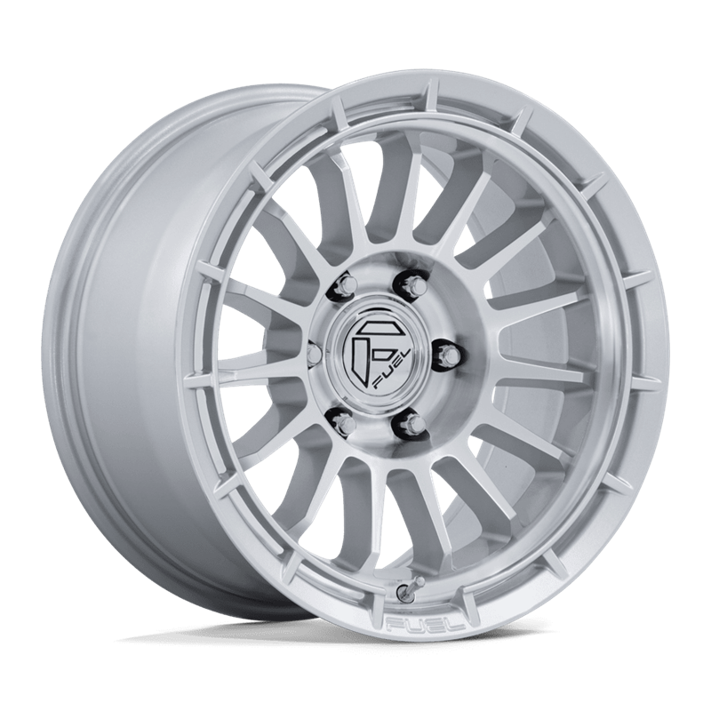 Fuel Off-Road | FC905 ASCEND 17x8.5 ET25 - GLOSS SILVER W/ MACHINED FACE