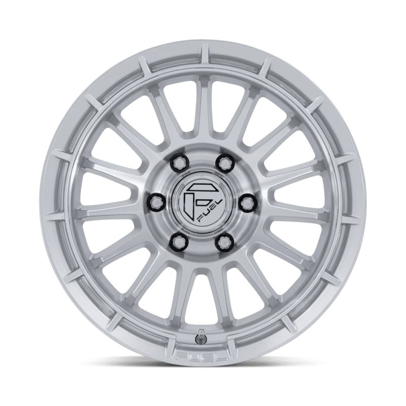 Fuel Off-Road | FC905 ASCEND 17x9 ET1 - GLOSS SILVER W/ MACHINED FACE