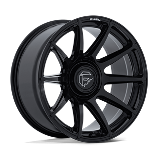 Fuel Off-Road | FC906 HALO 20x10 ET-18 - GLOSS BLACK