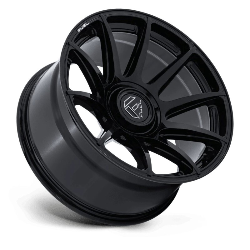 Fuel Off-Road | FC906 HALO 20x10 ET-18 - GLOSS BLACK