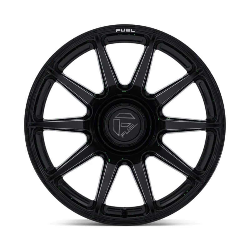 Fuel Off-Road | FC906 HALO 20x10 ET-18 - GLOSS BLACK
