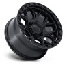 Fuel Off-Road | FC908 PUMA 17x9 ET-12 - MATTE BLACK W/ GLOSS BLACK LIP